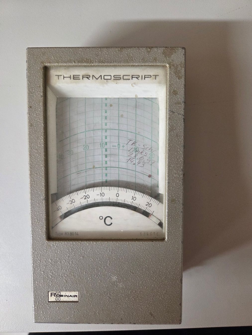 Messen: Thermoscript Temperaturschreiber – Gebraucht aus Hittnau von Funghi0