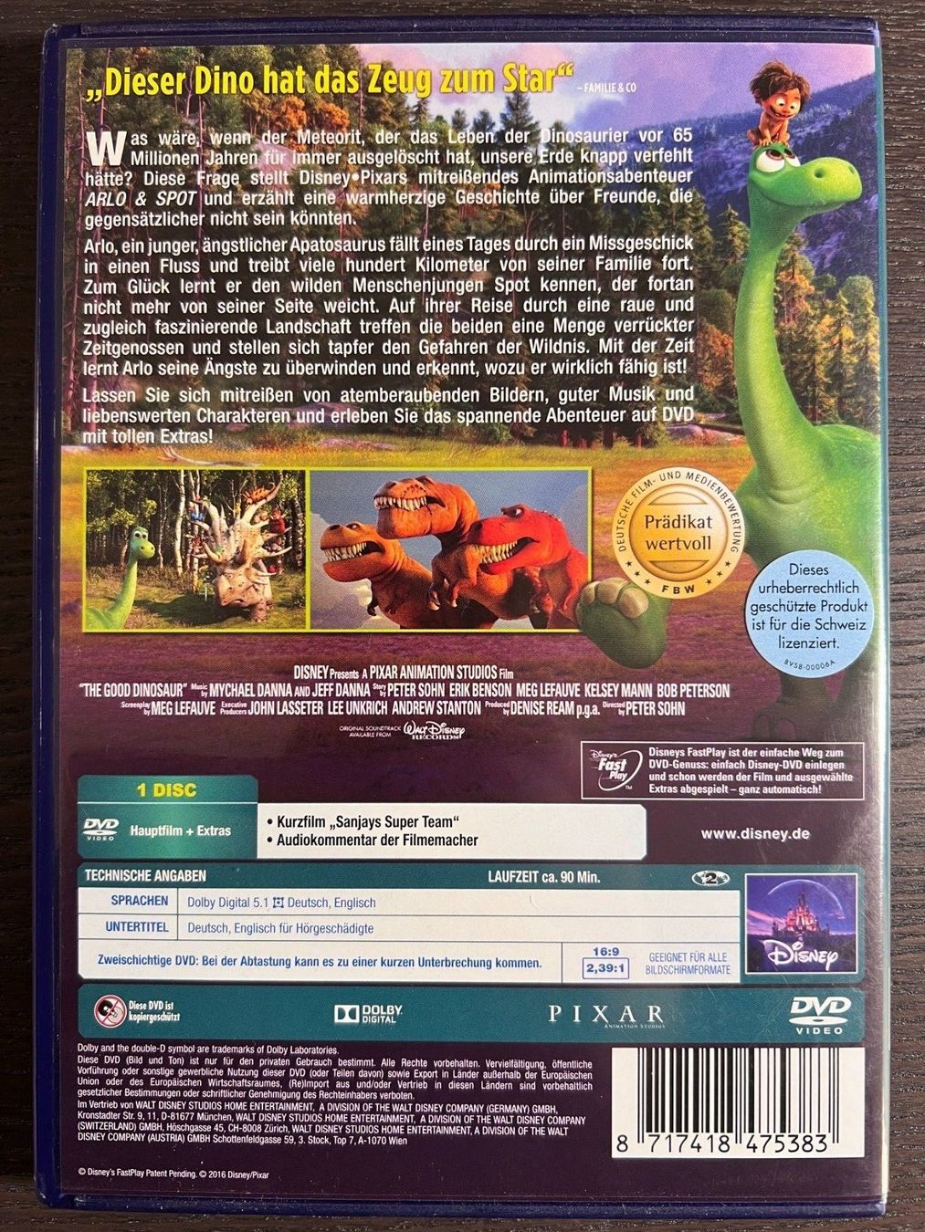 Tutti i DVDs: Arlo & Spot – Usato da Zürich venduto da FilmFreunde 1