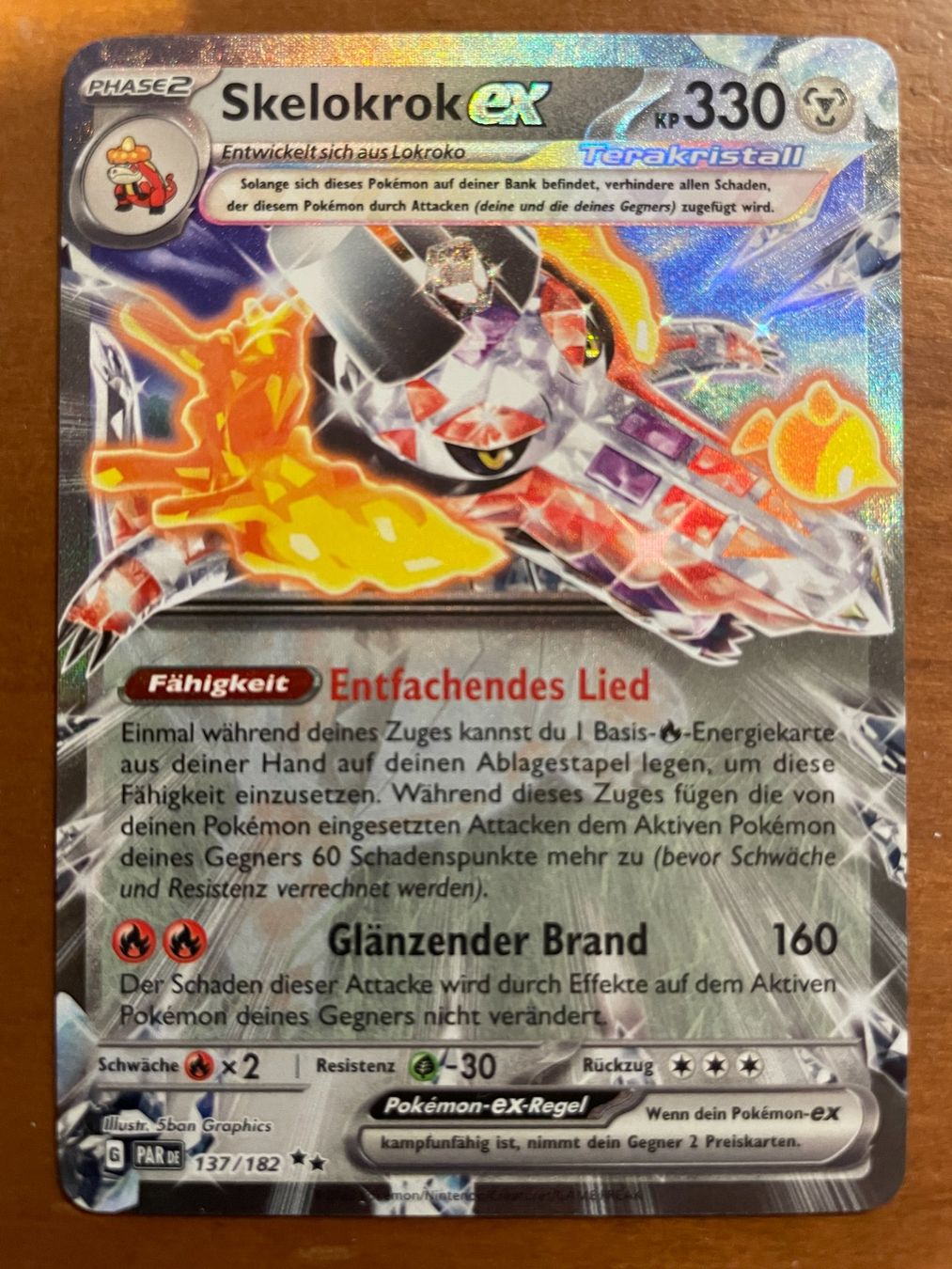 Pokémon Cartes à collectionner: Pokemon Skelokrok eX (Versand gratis) – Neuf (Voir description) à Chur par Angerson