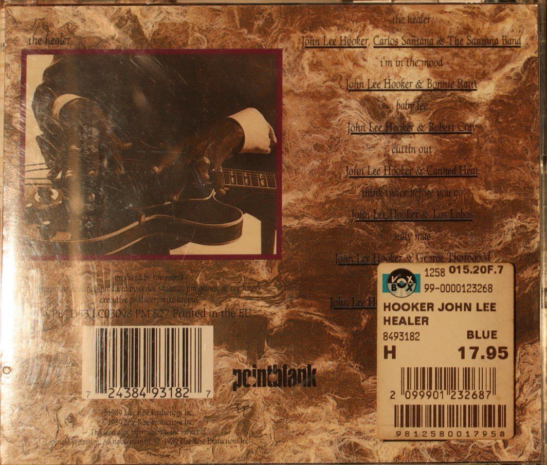 CD: John Lee Hooker – The Healer – Usato da Luzern venduto da CONTENTI 2