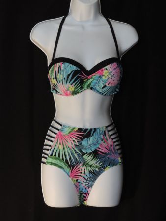 maillots de bain fleurs exotiques