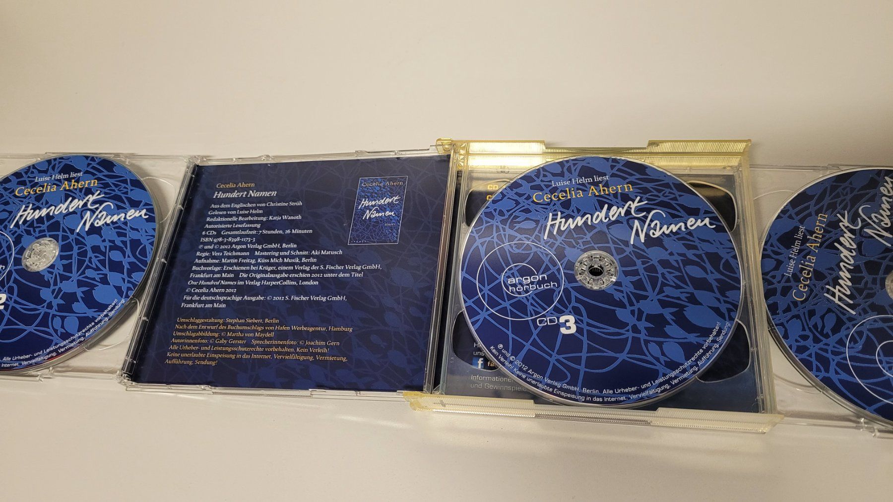 Audiolibri: Hörbuch Cecelia Ahern - Hundert Namen – Usato da Zofingen venduto da Loop_ReSale 3