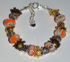 SALE ARMBAND CHAMILIA TROLLBEADS KOMPAT. SWAROVSKI STYLE