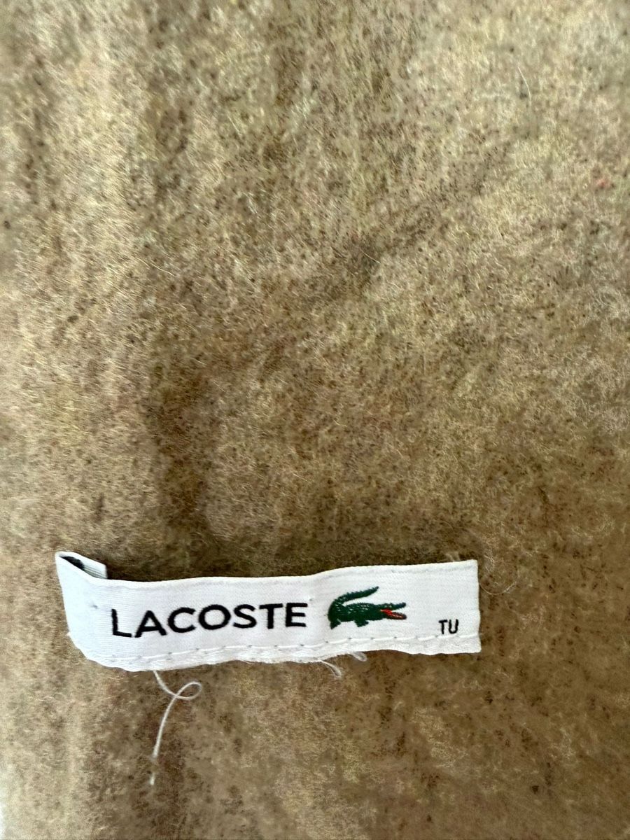 Lacoste Foulard & Sciarpe: Lacoste vintage wool dcsrf beige – Usato da Muzzano venduto da Sidney_3 2