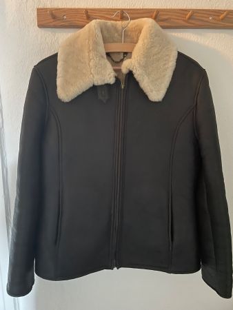 Lammfelljacke echt Leder
