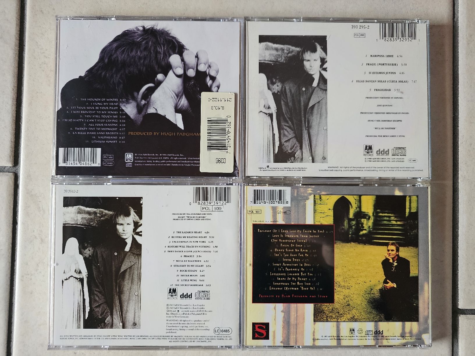 CD: Sting  -  4x Alben – Usato da Schneisingen venduto da backstore24 1