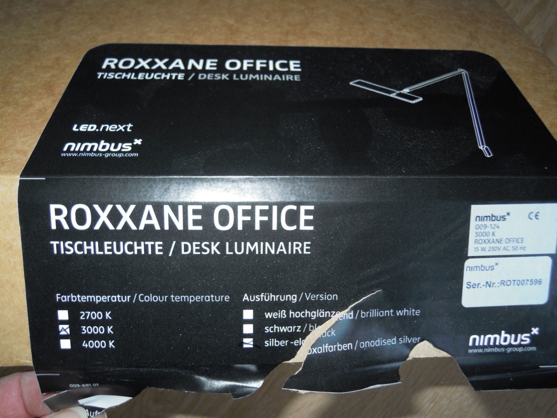 Lampen: Fabrikneue Leuchte Nimbus Roxxane office – Neu und originalverpackt aus Münsingen von Sternsaphir64 8
