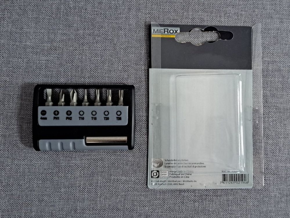Merox Bit-Box 8-teilig (Neu (gemäss Beschreibung)) in Müllheim Dorf für ...