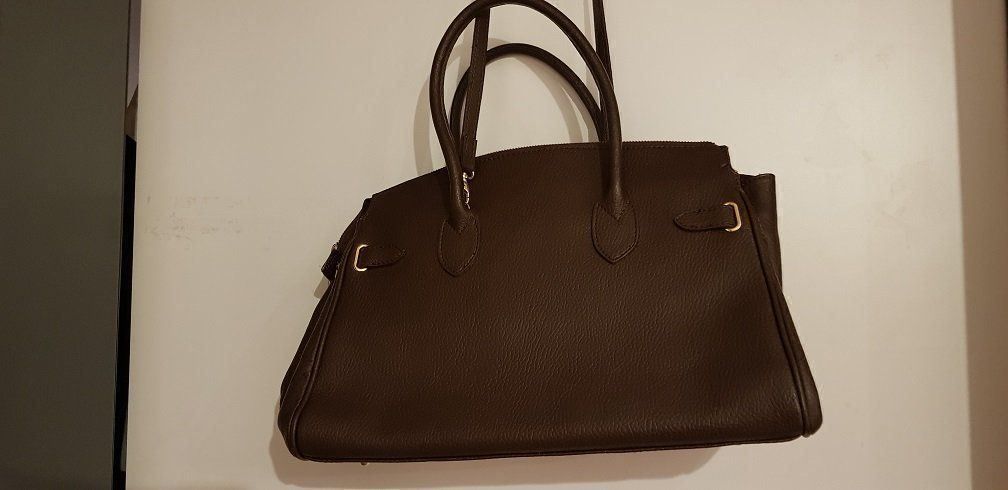 Borse da donna: Neuw.Leder-Handtasche - braun – Nuovo (secondo la descrizione) da Uznach venduto da Laeuffer 2