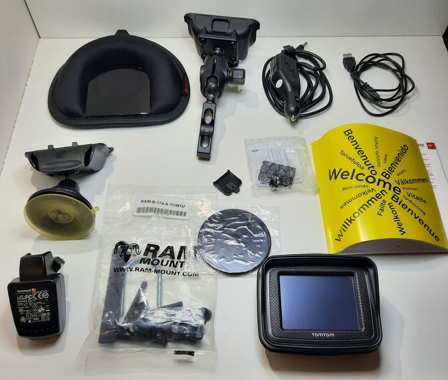 TomTom Rider, Navi mit viel Zubehör | Kaufen auf Ricardo