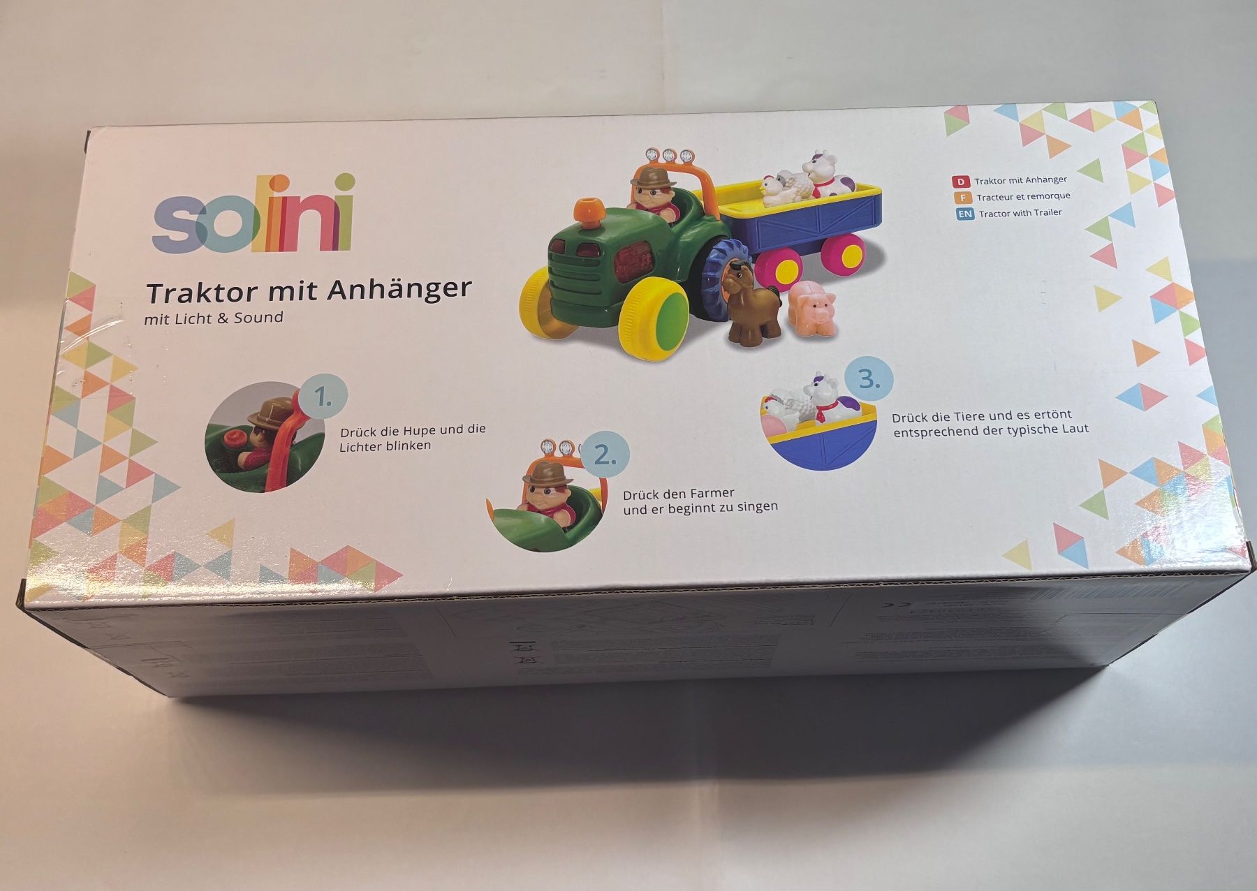 Spielzeuge: Solini Traktor mit Anhänger – Neu und originalverpackt aus Möhlin von MichaBS85 3