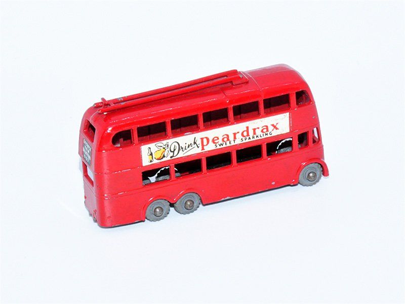 Matchbox Modellini d'auto: Matchbox Lesney TROLLEYBUS No. 5B – Usato da Zufikon venduto da MatchboxCorner 1