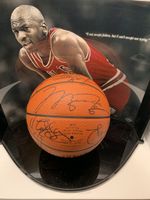 Michael Jordan Basketball Unterschrift