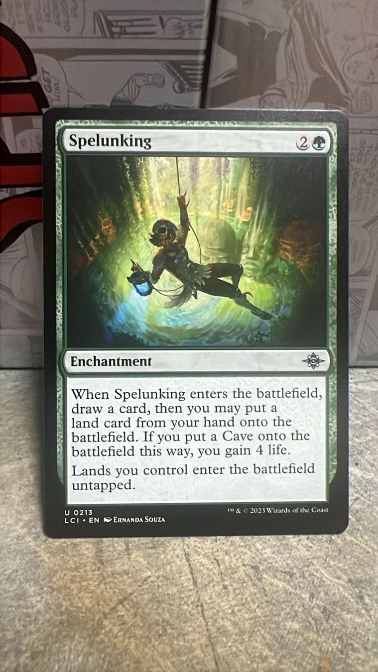 Magic The Gathering Sammelbilder & Trading cards: Spelunking – Neu (gemäss Beschreibung) aus Wilen b. Wollerau von GarruksShop