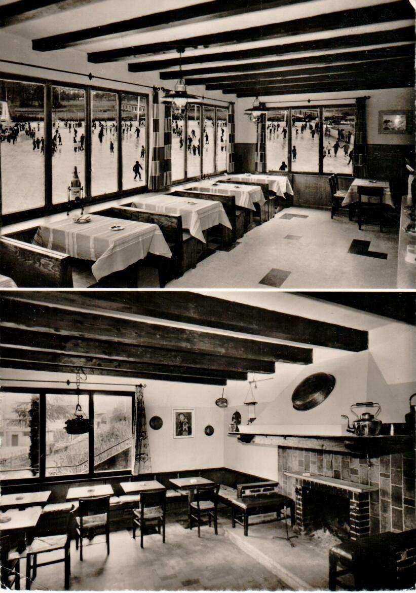 Cartoline postali: Kunsteisbahn - Ristorante Siberia - Ascona – Usato da Wolhusen venduto da Curver9