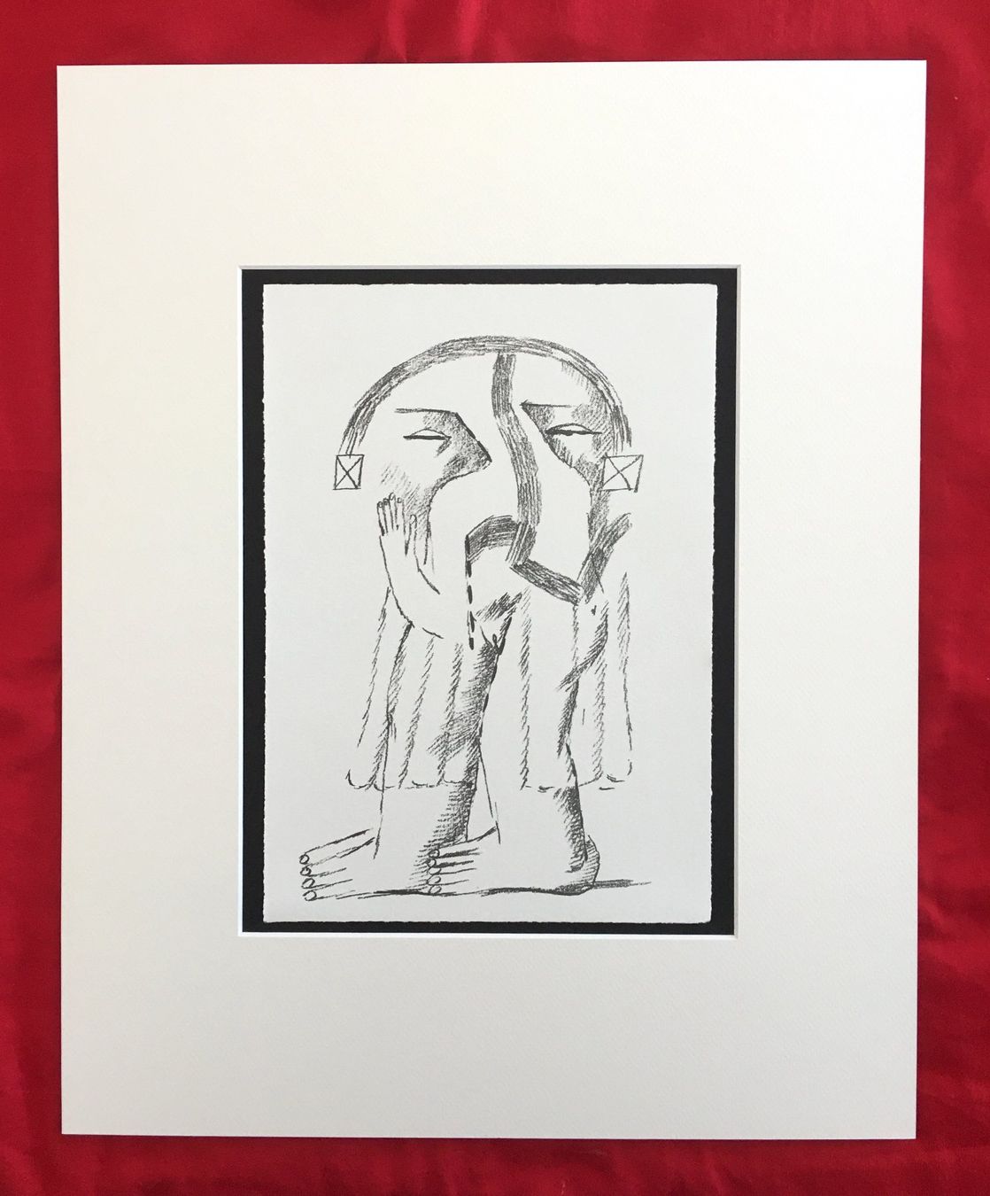 Grafica & Litografie: HORST ANTES   Original Lithographie   #726 – Usato da Nennigkofen venduto da Sommersonnen