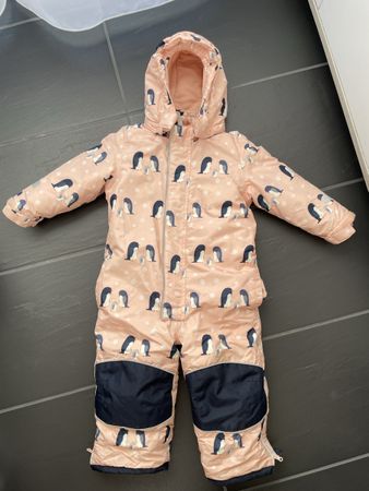 Schneeanzug Pinguin Grösse 86-92