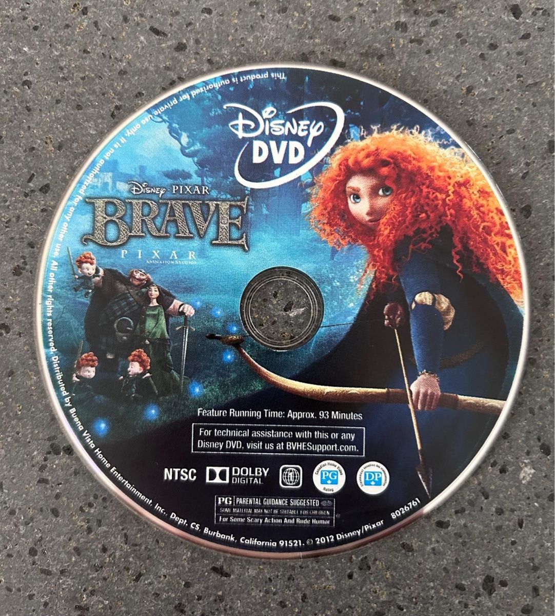 Alle DVDs: Disney BRAVE  DVD – Gebraucht aus Lausanne von musk-77