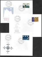 3 FDC 453-455 Serie Einzelmarken ET 14.3.1968