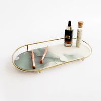 Makea Gold Makeup Tray Neptune