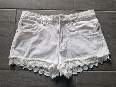YAMAMAY short weiss Gr.S