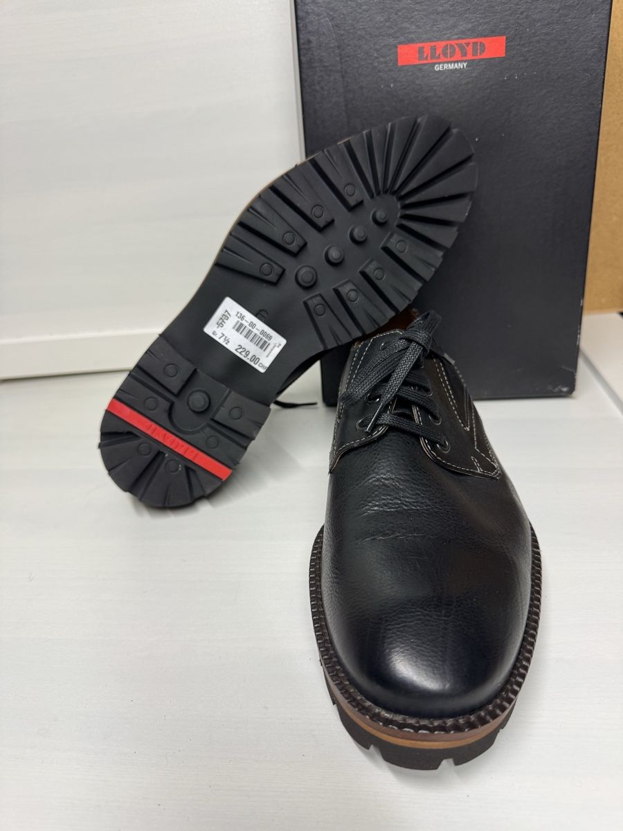 Lloyd Scarpe da uomo: Chaussures Lloyd Killy, cuir noir/ébène, taille 41! – Nuovo e nell'imballaggio originale da Brügg BE venduto da Goob 7