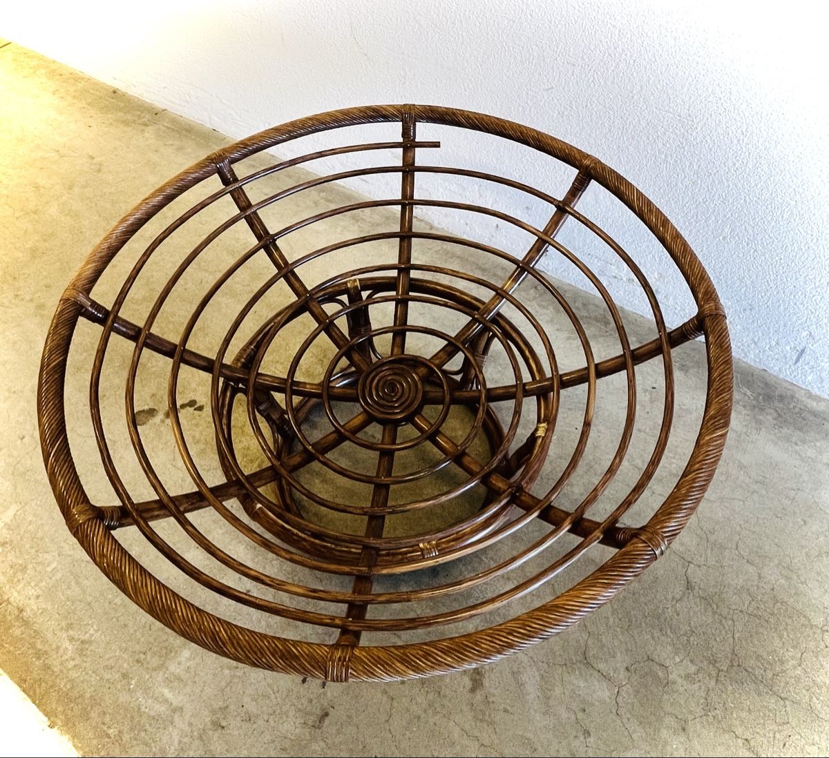 Sessel: Rattan Papasan Sessel  – Gebraucht aus Schlieren von yamay 2