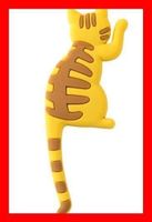Magnet Katze Kühlschrankmagnet Gelb Cat Geschenkidee chat