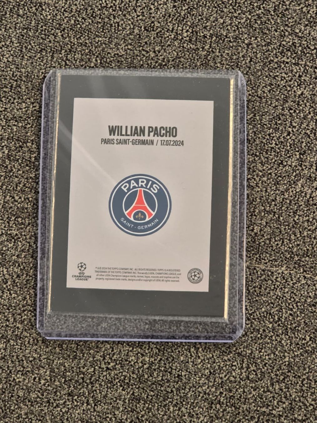 Topps Sammelbilder & Trading cards: Topps Set Nummeriert+Autogramm, Pacho, Reitz, Villa – Neu (gemäss Beschreibung) aus Uzwil von Dkcryp 5