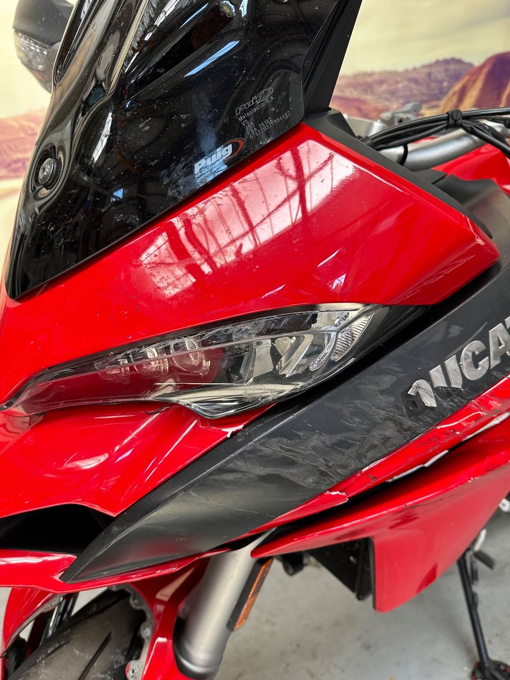Ducati Touring: Ducati Multistrada 1200S 2015 Unfall ab 1.00 – Usato da Liebistorf venduto da motocentergmbh 5