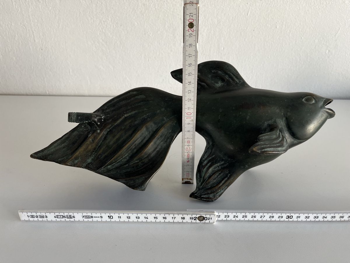 Sculture & Statue: Fisch aus Bronze – Usato da Wetzikon ZH venduto da seli03 8