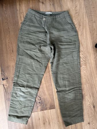 MUDO COLLECTION Hose Khaki Grösse 34 neuwertig