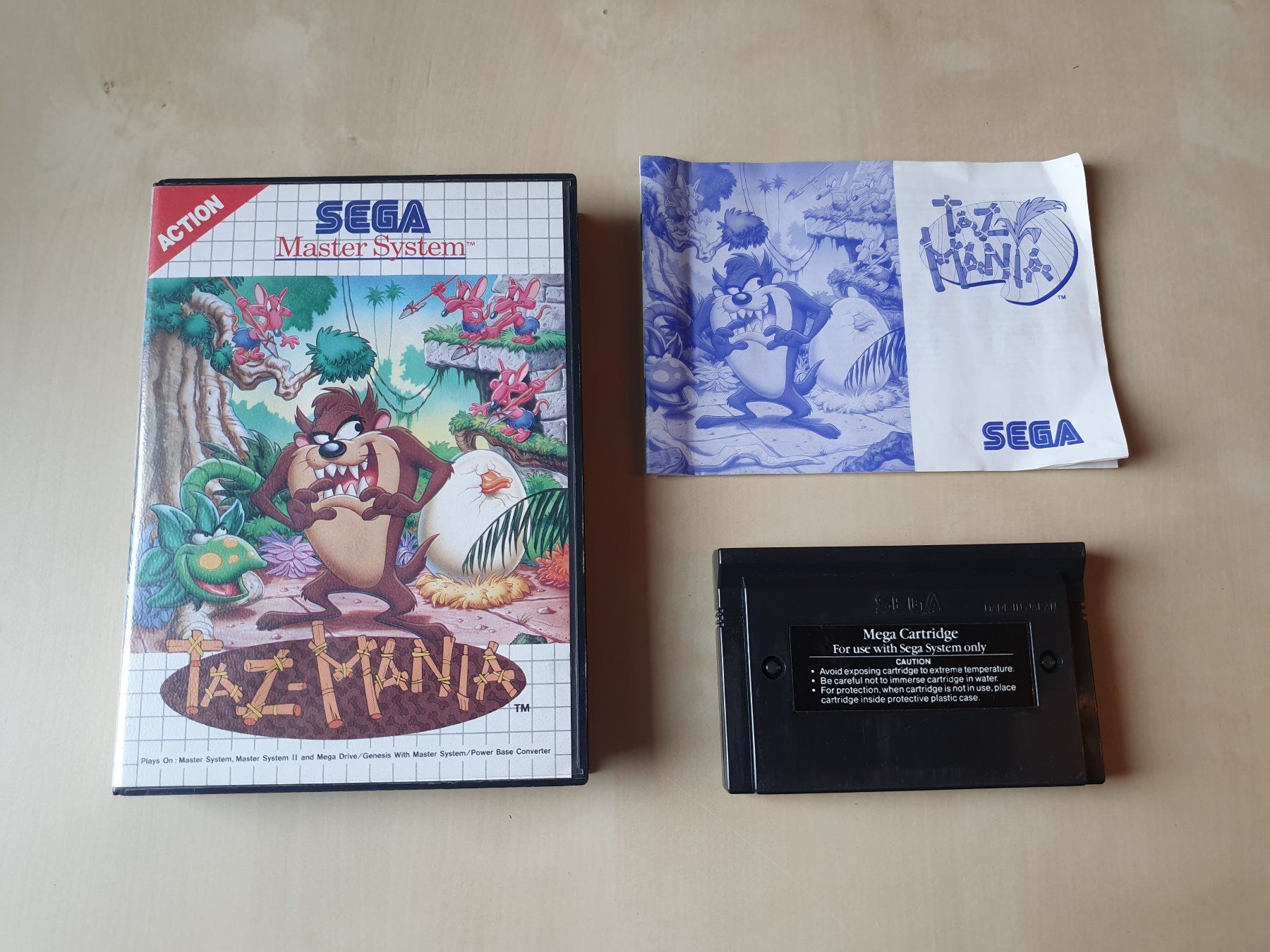 Sega Giochi: Taz-Mania – Usato da Stansstad venduto da collectorsshop 3