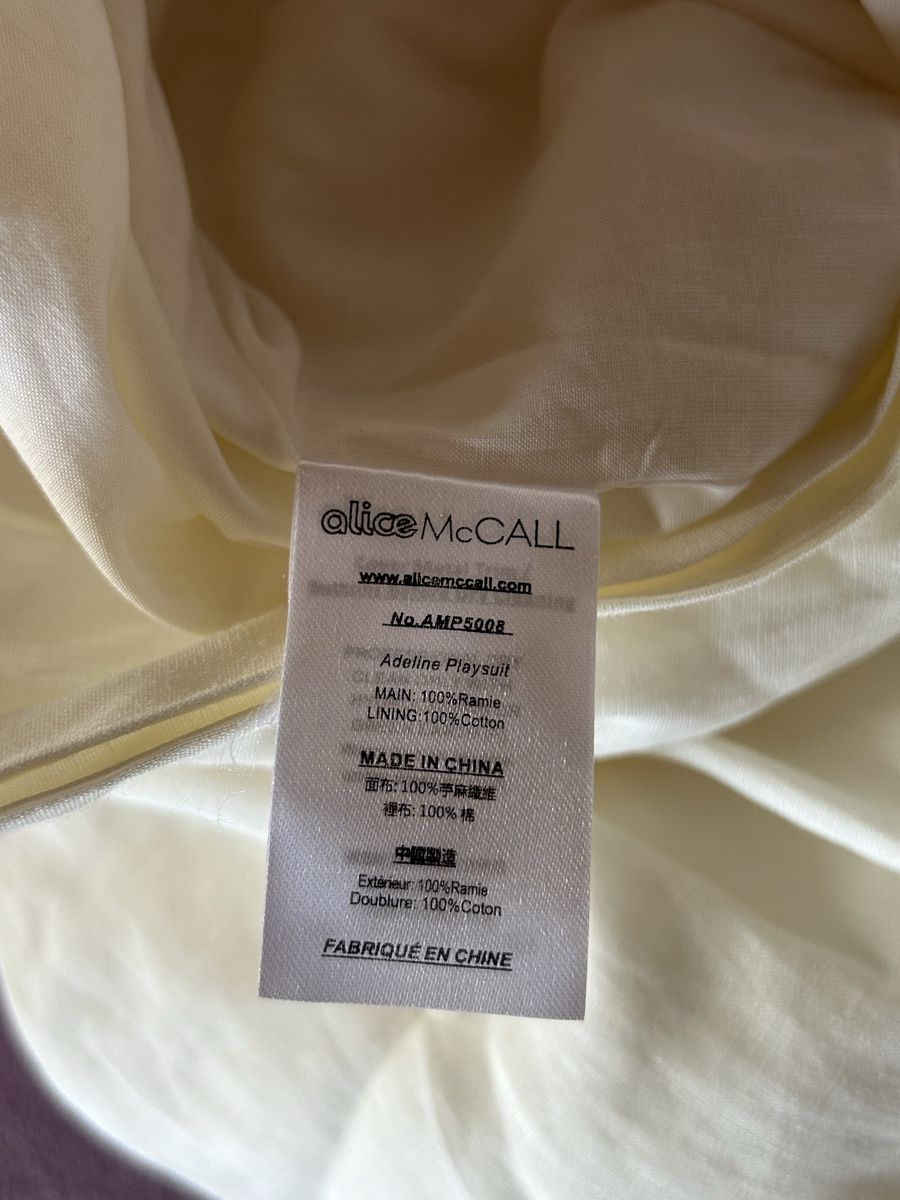 Zimmermann Tute: Alice Mccall Cotton Playsuit – Nuovo (secondo la descrizione) da St.Josefen venduto da lop_lh8d 1