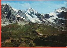 3 Ansichtskarten GRINDELWALD Kleine Scheidegg, Jungfraujoch
