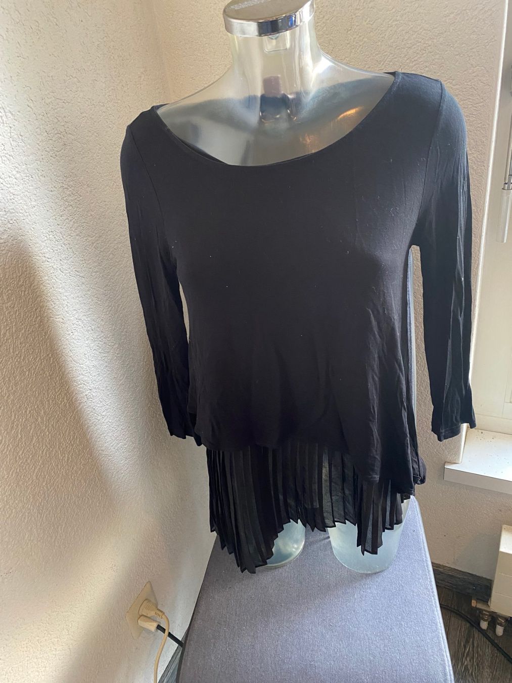 Anna Field T-shirt: AnnaField elegantes Damenshirt Grösse 38 schwarz – Usato da Allenwinden venduto da Obalu