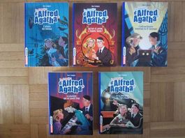 Lot de 5 livres Les enquêtes d'Alfred et Agatha (NEUFS)