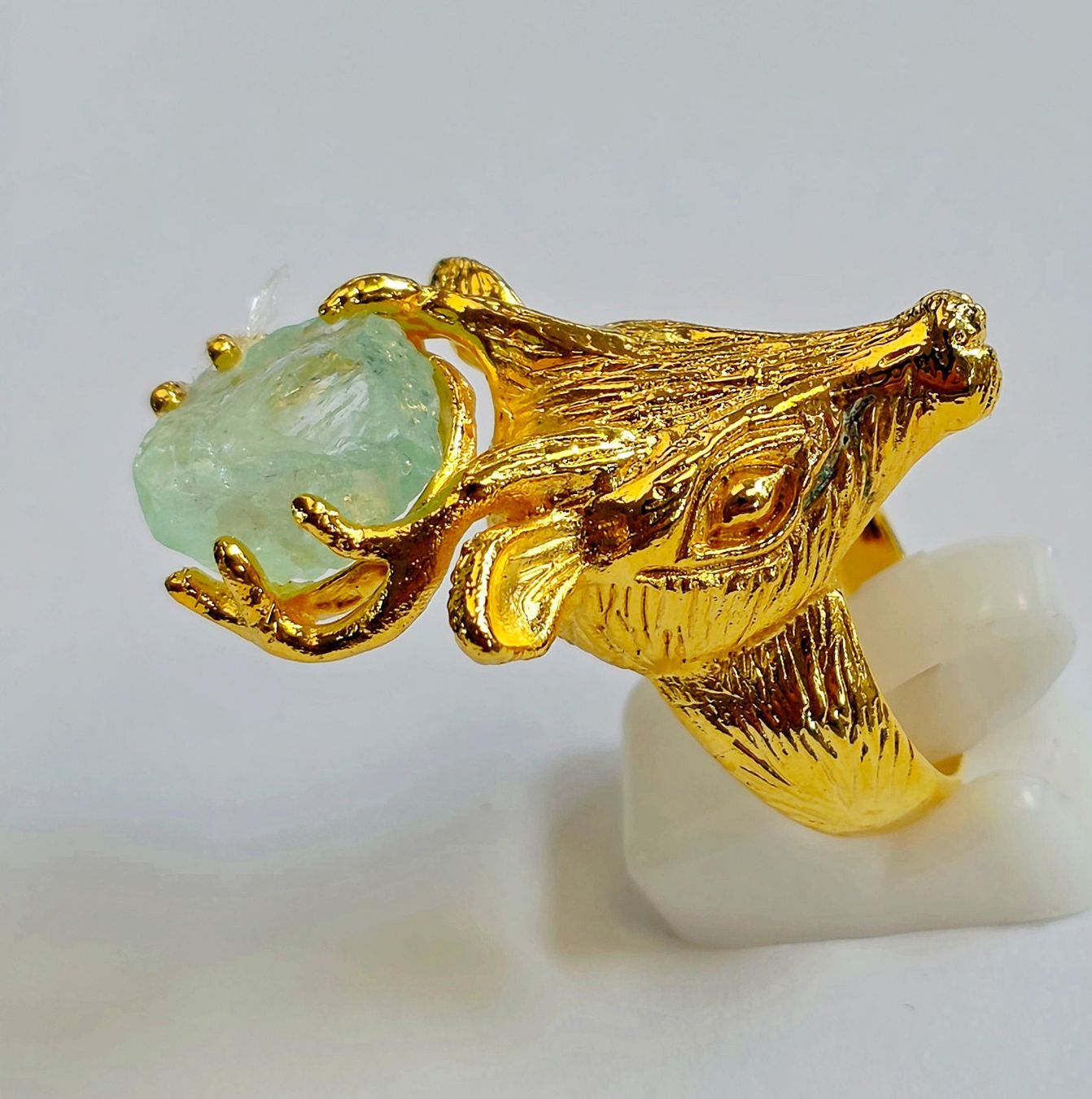Anelli: Tiermotiv Fingerring Hirsch – Nuovo (secondo la descrizione) da Zürich venduto da benedikt12 4