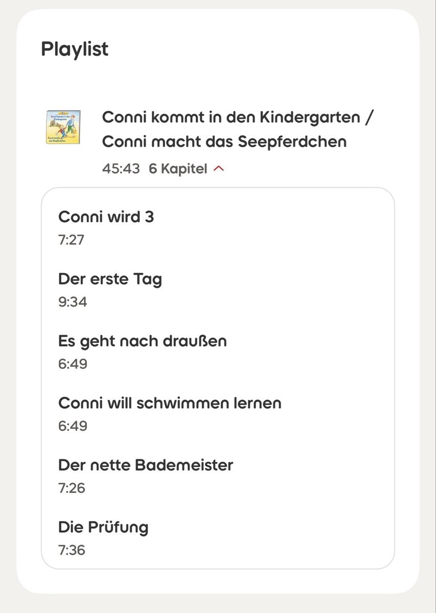 Livres audio: Tonie Conni Kindergarten & Seepferdchen – D'occasion à Winterthur par seri_bo 4