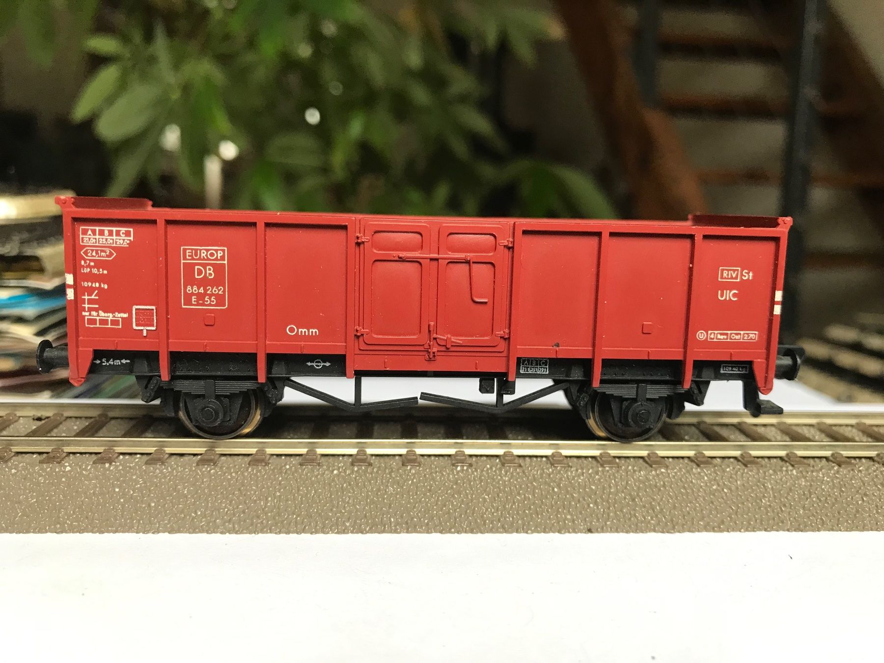 Fleischmann Modellini di ferrovie: fleischmann 1457, hochbordwagen – Usato da Liestal venduto da ozo2005