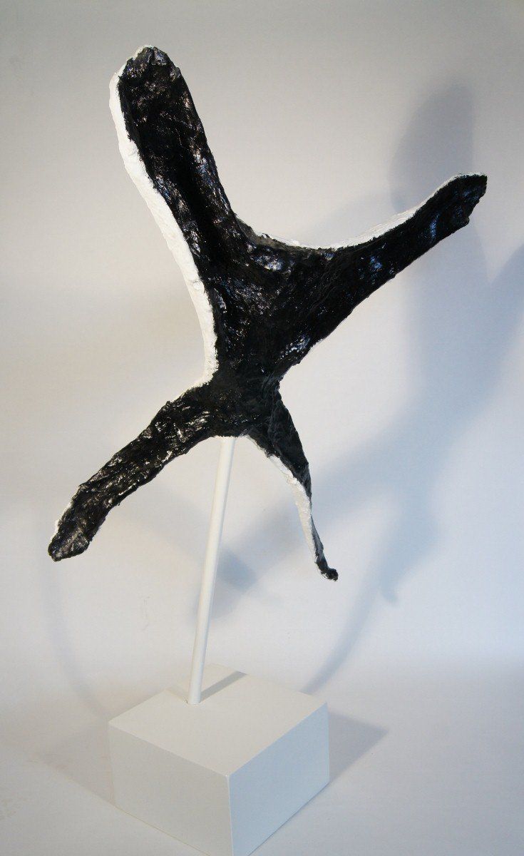 Sculture & Statue: grosse Gips Skulptur: Jump – Nuovo (secondo la descrizione) da Fribourg venduto da erw_68dx 1