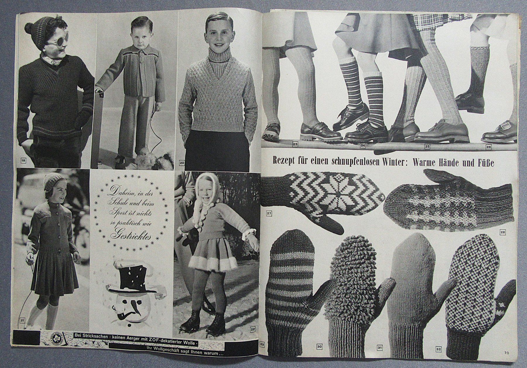 Riviste & Magazine: Frauen Fleiss - Heft 174 Dez. 1953 - mit Handarbeitsbeilage – Usato da Auenstein venduto da Padabimbim 3