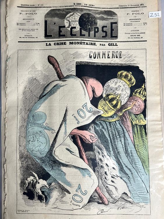 L'Éclipse journal um 1871 | Kaufen auf Ricardo