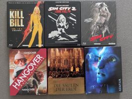 Grosse Film- & Seriensammlung – diverse Blu-rays & DVDs