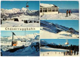 Unterwasser - 5 Bild AK Chäserrugg