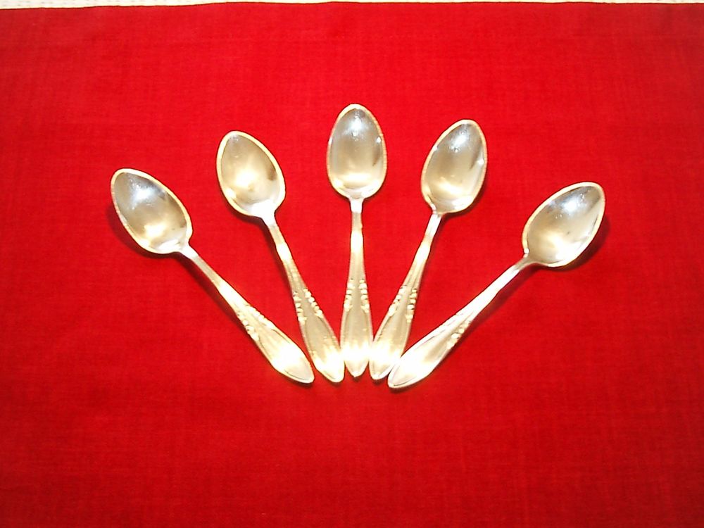 3 Vintage Teelöffel Aus Zinklegierung - Antik Silberfarben, Ca. 11 Cm, Für Kaffee, Dessert & Deko