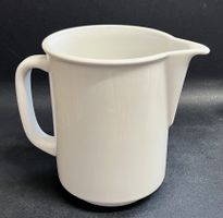 Krug Hafen Wasserkrug Porzellan weiss 1 Liter Top Zustand