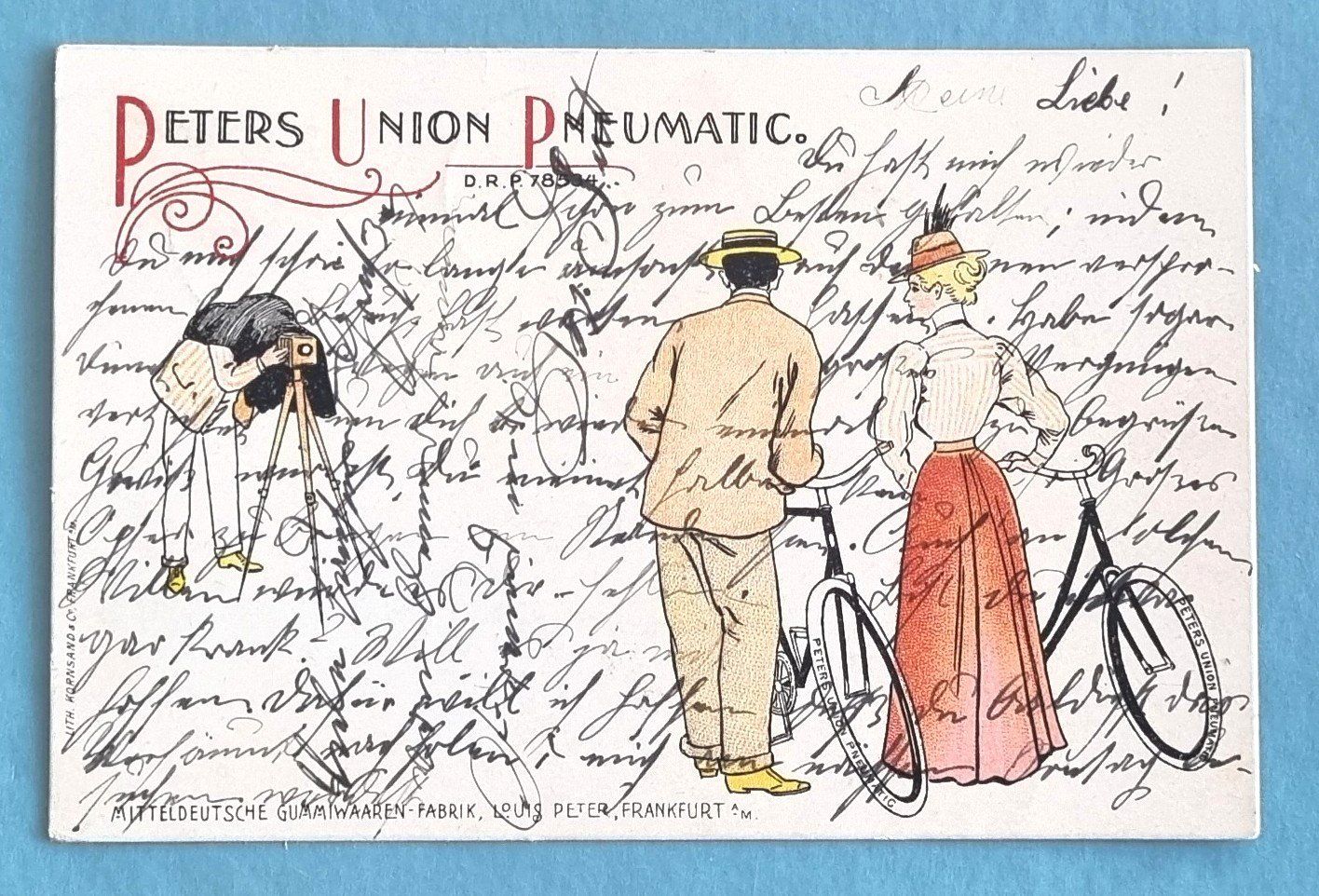 Cartes postales: Peters Union Pneumatic - 1900 – D'occasion à Rothrist par RROENK