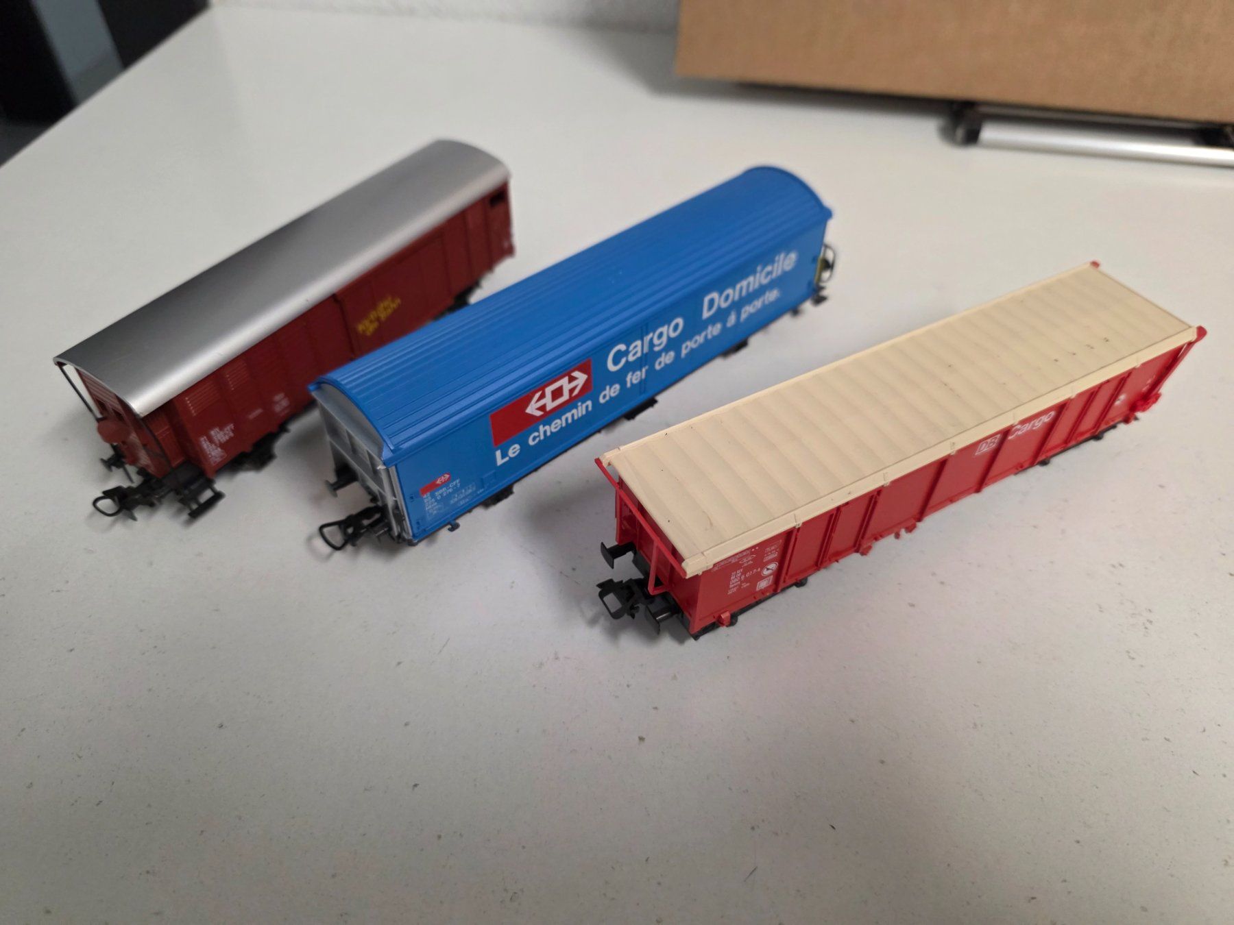 Märklin Modellini di ferrovie: Märklin 3 wagons dès 1.-fr – Usato da bassecourt venduto da Paolo101 1
