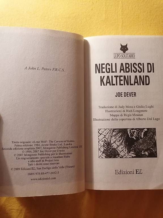 Libri: Librogame Lupo solitario 3 - Expanded  – Usato da Tesserete venduto da rud_7vkn 2